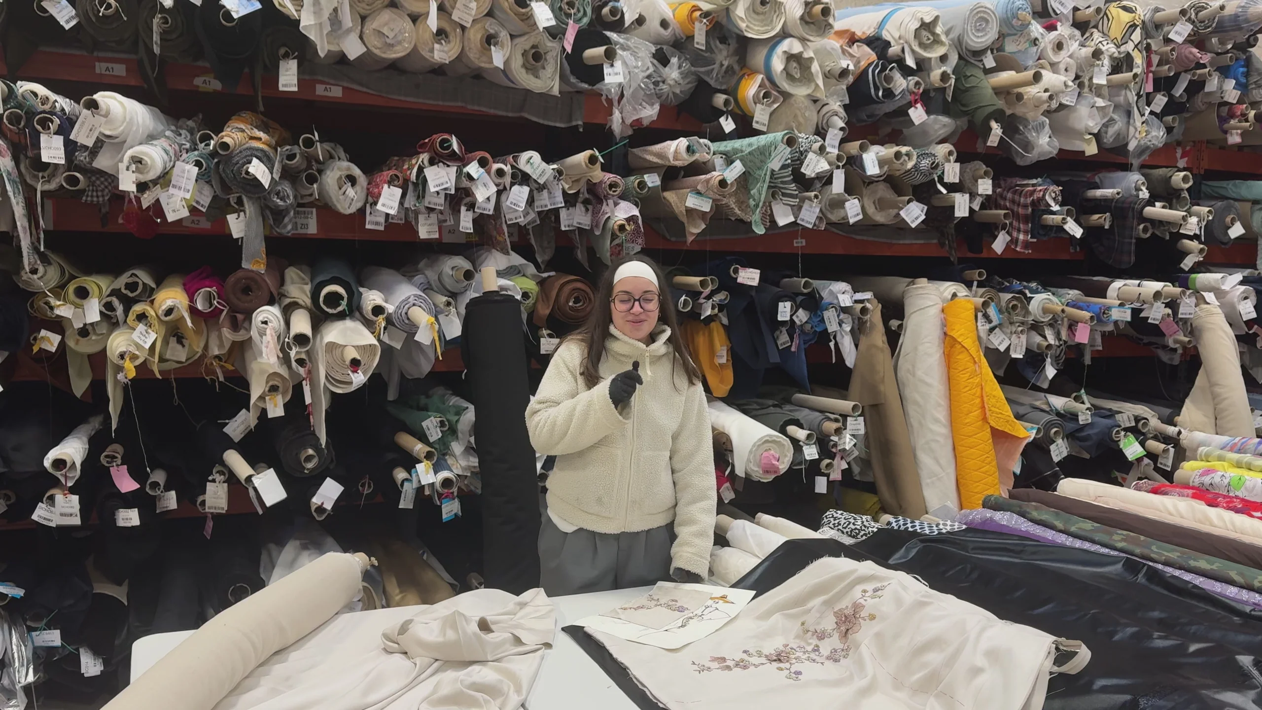 L'élégance haute couture recyclée